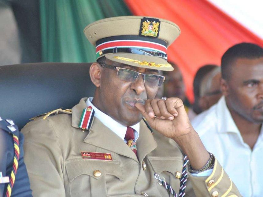 Makueni County Commissioner Mohammed Maalim. Traffic along Mombasa Road to be disrupted on August 24, 25 for census exercise