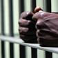 man behind bars