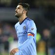 David Villa of New York City FC on March 5, 2017 in Orlando, Florida