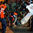 Moroccan police clash with protestors during a demonstration against corruption, repression and unemployment in the northern city of al-Hoceima on May 27, 2017