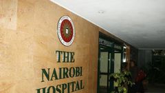 Entrance to Nairobi Hospital