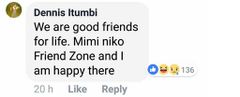 Happily in the friendzone - Itumbi