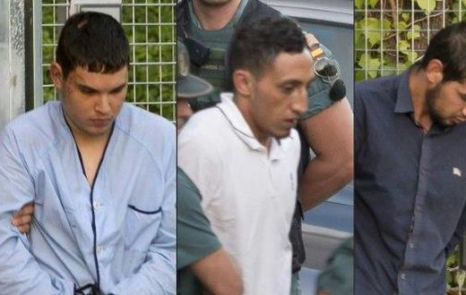 Mohamed Houli Chemlal, Driss Oukabir, Salah El Karib and Mohamed Aallaa, are all suspected of involvement in the Barcelona terror cell