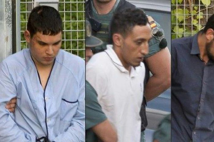 Mohamed Houli Chemlal, Driss Oukabir, Salah El Karib and Mohamed Aallaa, are all suspected of involvement in the Barcelona terror cell