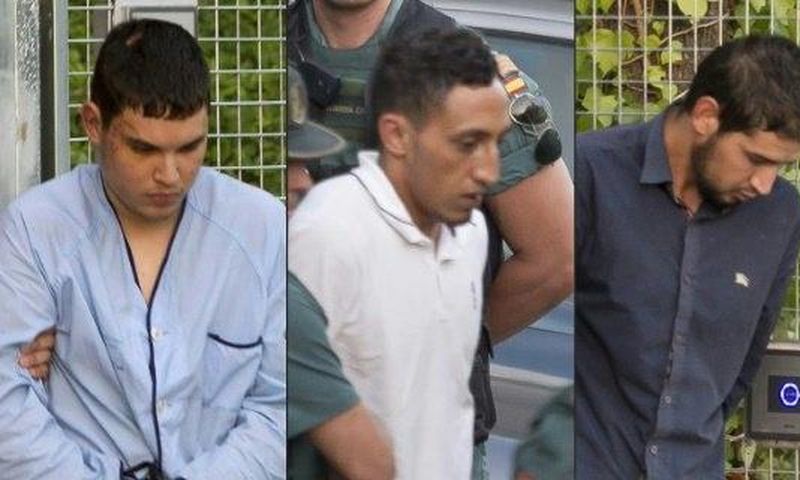 Mohamed Houli Chemlal, Driss Oukabir, Salah El Karib and Mohamed Aallaa, are all suspected of involvement in the Barcelona terror cell