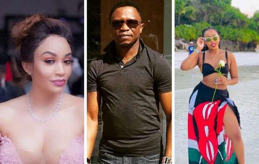 Zari Hassan, Ababu Namwamba and Amber Ray. Celebrities who divorced in 2018 (Courtesy)