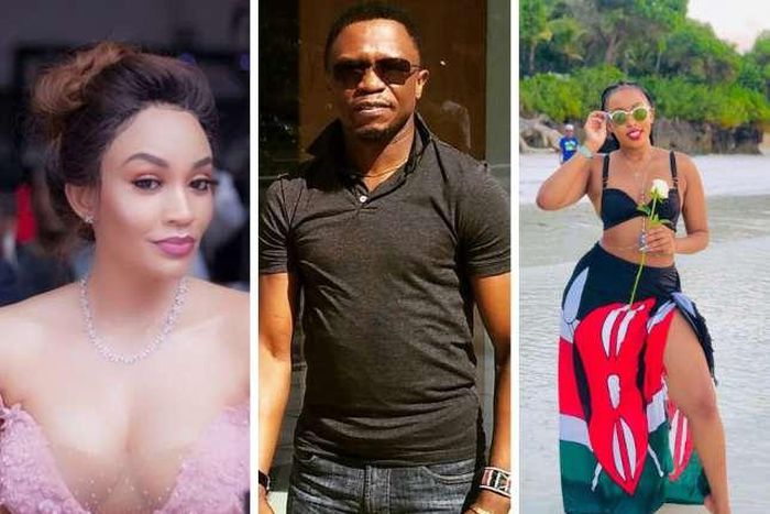 Zari Hassan, Ababu Namwamba and Amber Ray. Celebrities who divorced in 2018 (Courtesy)