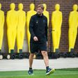 Liverpool's German manager Jurgen Klopp attends a team training session at their Melwood complex in Liverpool
