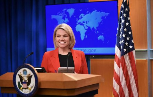 Heather Nauert spent 10 years as a Fox News correspondent and anchor before becoming State Department spokeswoman