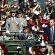 French President Emmanuel Macron attends a military ceremony on Bastille Day, which commemorates the storming of the Bastille prison in 1789 -- the start of the French Revolution and a turning point in world history