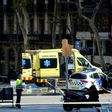 Police cordon off Barcelona's popular Las Ramblas area after a van drives into a crowd of people in what is described as a terrorist attack