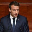 French President Emmanuel Macron speaks to lawmakers at Versailles on July 3, 2017
