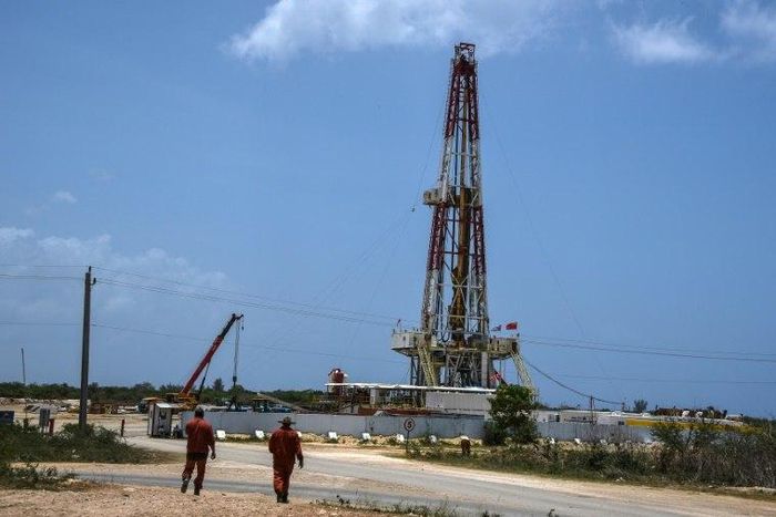 The "Varadero 1,008" drill in the village of Boca de Camarioca is part of a plan by Cuba to make up for lost oil imports from Venezuela by boosting its domestic supply