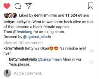 Betty Kyallo's post