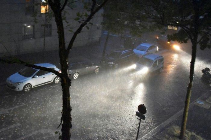 The storm dumped the most rain on Paris over a one-hour period since reliable record-keeping began