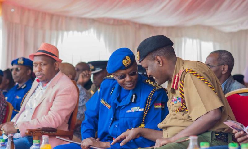 IG Jospeh Boinnet with Governor Sonko. DCI and police have been ordered to stop posting mug shots online
