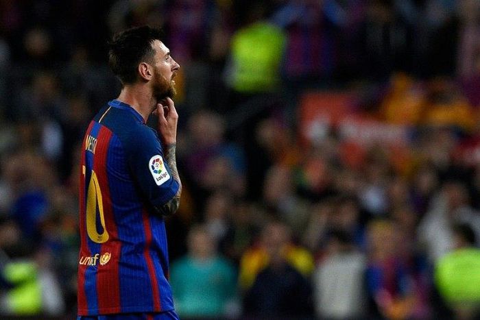FC Barcelona's Argentine forward Messi was handed a 2.1-million-euro ($2.3 million) fine last year for avoiding paying taxes on part of the income he earned from image rights via companies in Belize, Britain, Switzerland and Uruguay