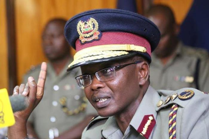 The National Police Service through the Office of the Inspector General Joseph Boinett (above) has rejected a report by Haki Africa linking them to extra judicial killings.