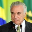 Brazilian President Michel Temer speaks during a ceremony to celebrate the 1st anniversary of the Accountability Act of State Companies, at Planalto Palace in Brasilia, on June 29, 2017