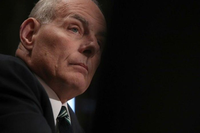 Homeland Security Secretary John Kelly: the department is rescinding the DAPA policy that aimed to help the families of so-called "dreamer" children stay together free from the threat of deportation