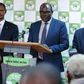 IEBC chairman Wafula Chebukati with Commissioners Abdi Guliye and Boya Molu