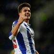Andre Silva, often described as the "the new Cristiano Ronaldo", was shown on his way to undergo a medical in Milan