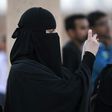 Women in Saudi Arabia are required to wear long black abaya robes and cover their hair in public