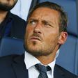 Roma's Francesco Totti attends their Italian Serie A football match against Atalanta on August 20, 2017 at the Atleti Azzurri d'Italia stadium in Bergamo