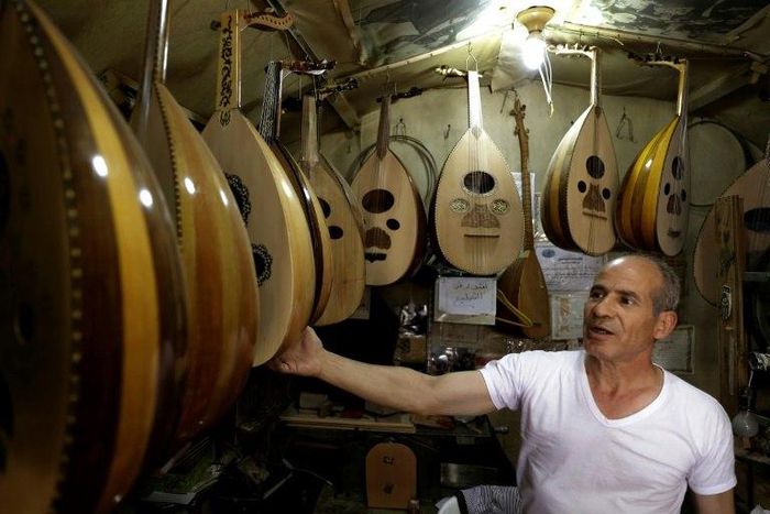 The conflict in Syria has devastated many of its historic crafts, including the production of the oud, the oriental lute