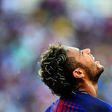 Barcelona's Brazilian forward Neymar reacts during the International Champions Cup (ICC) match against Juventus FC July 22, 2017