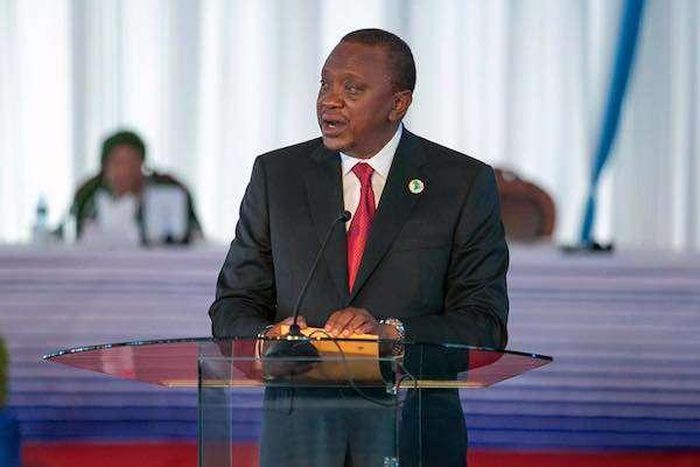File image of President Uhuru Kenyatta