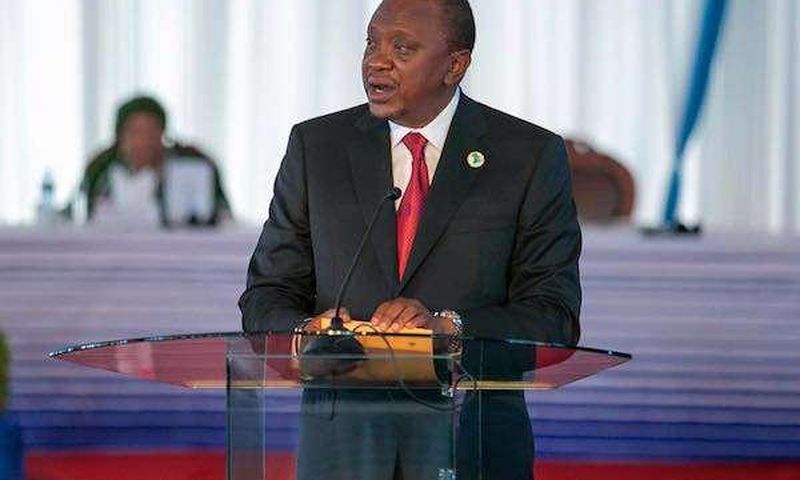 File image of President Uhuru Kenyatta