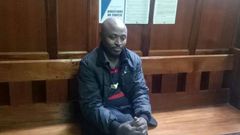 Mugo Wa Wairimu during Wednesday court appearance