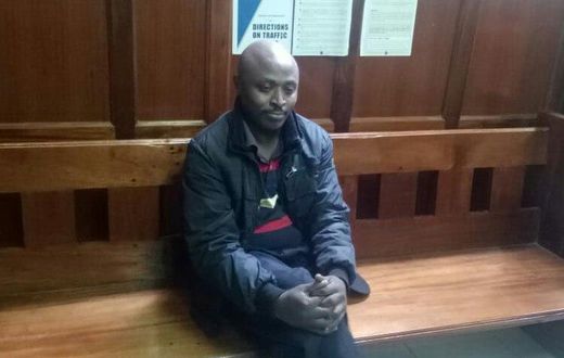 Mugo Wa Wairimu during Wednesday court appearance