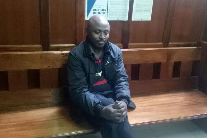 Mugo Wa Wairimu during Wednesday court appearance