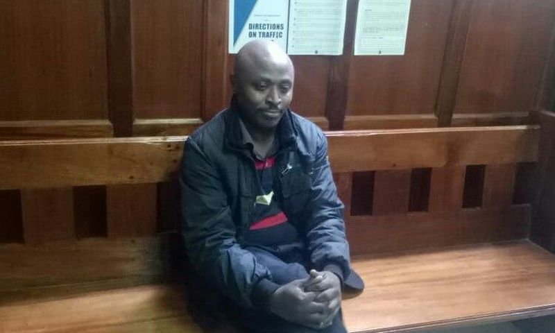 Mugo Wa Wairimu during Wednesday court appearance
