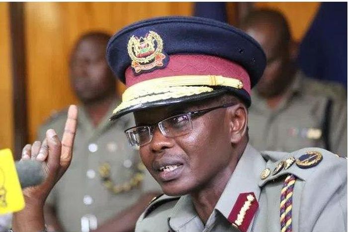 Inspector General Joseph Boinet. Government has issued six rules all Matatu operators must comply with before November 12.