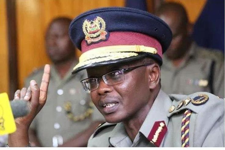 Inspector General Joseph Boinet. Government has issued six rules all Matatu operators must comply with before November 12.