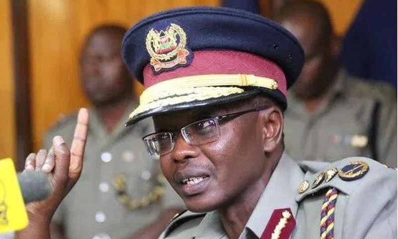 Inspector General Joseph Boinet. Government has issued six rules all Matatu operators must comply with before November 12.