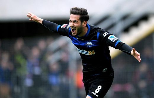 Mario Vrancic (pictured June 2014) and teammate Marco Stiepermann put the Canaries 2-0 up