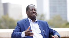 Orange Democratic Movement leader Raila Odinga