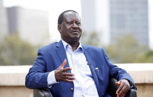 Orange Democratic Movement leader Raila Odinga