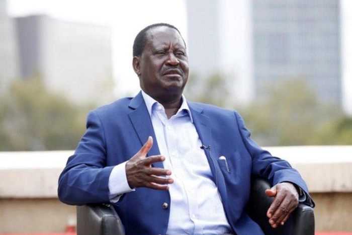 Orange Democratic Movement leader Raila Odinga