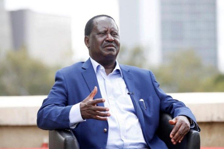 Orange Democratic Movement leader Raila Odinga