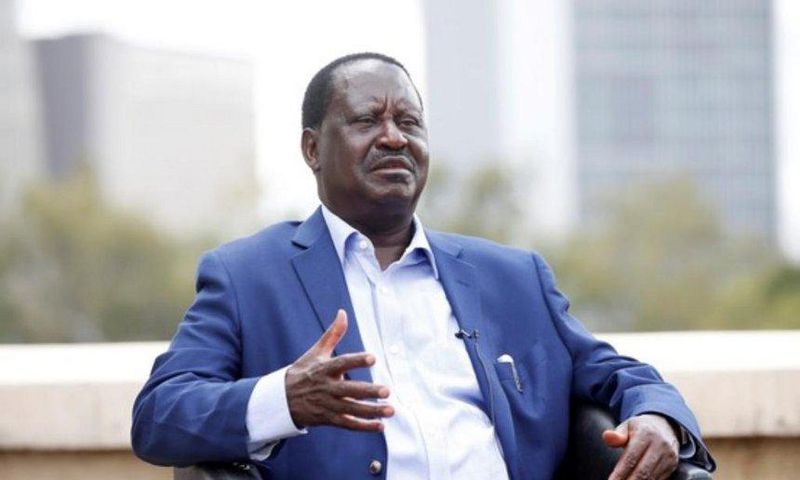 Orange Democratic Movement leader Raila Odinga