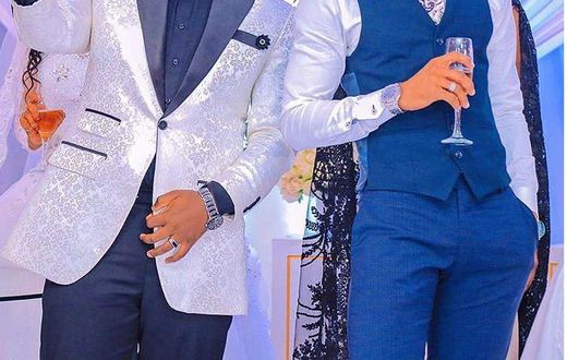 Ommy Dimpoz with Alikiba. Ommy Dimpoz hospitalized again