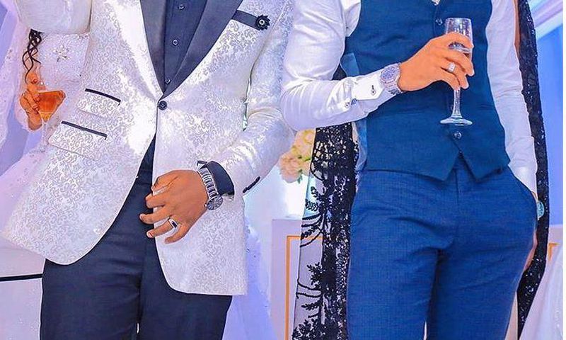 Ommy Dimpoz with Alikiba. Ommy Dimpoz hospitalized again