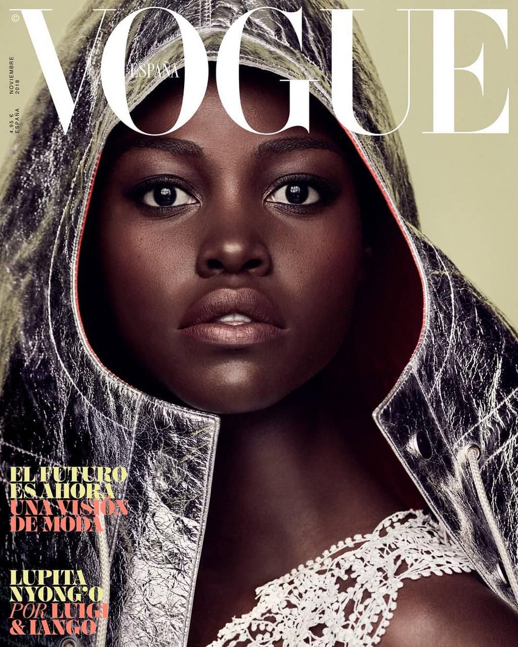 Lupita serves some serious melanin on the cover of Vogue Spain (Photos)