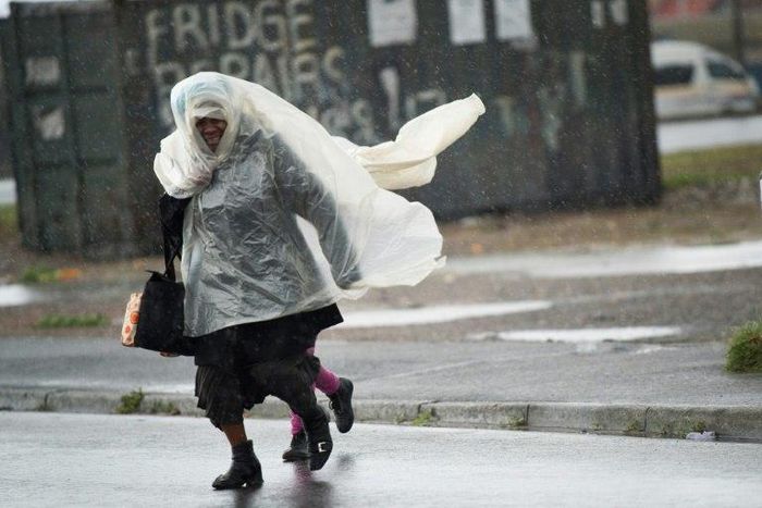 Eight people have died in a ferocious storm that pummelled South Africa's west coast