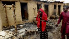 Nigerians who fled into Cameroon to escape Boko Haram jihadists have been returning amid government claims the extremists are "technically defeated" -- but continuing attacks have stretched camps for those made homeless to breaking point